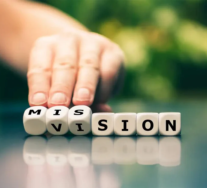 Mission and vision representing Liquigas purpose and future
